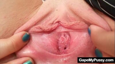 Emo teen Nina pussy gaping by filthy uncle