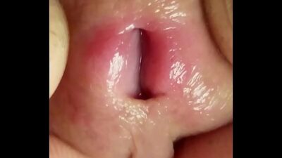 Pissing peehole extreme close up loop