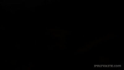 Watch a Close up Shot of Brunette Keisha Kane Getting a MMF 3 Way DP